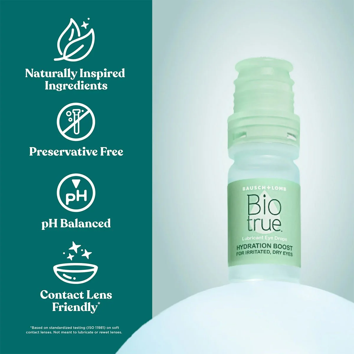 Biotrue Hydration Boost Eye Drops, Preservative Free, Soft Contact Lens Friendly (10 mL) - Image 4