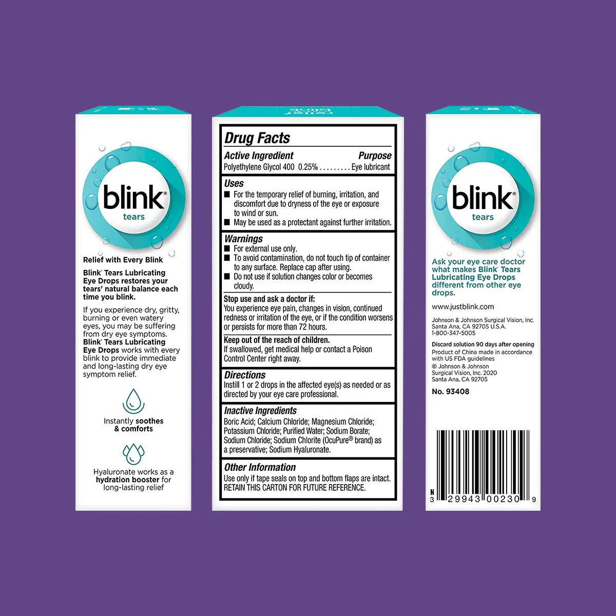 Blink Tears Lubricating Eye Drops - Image 16