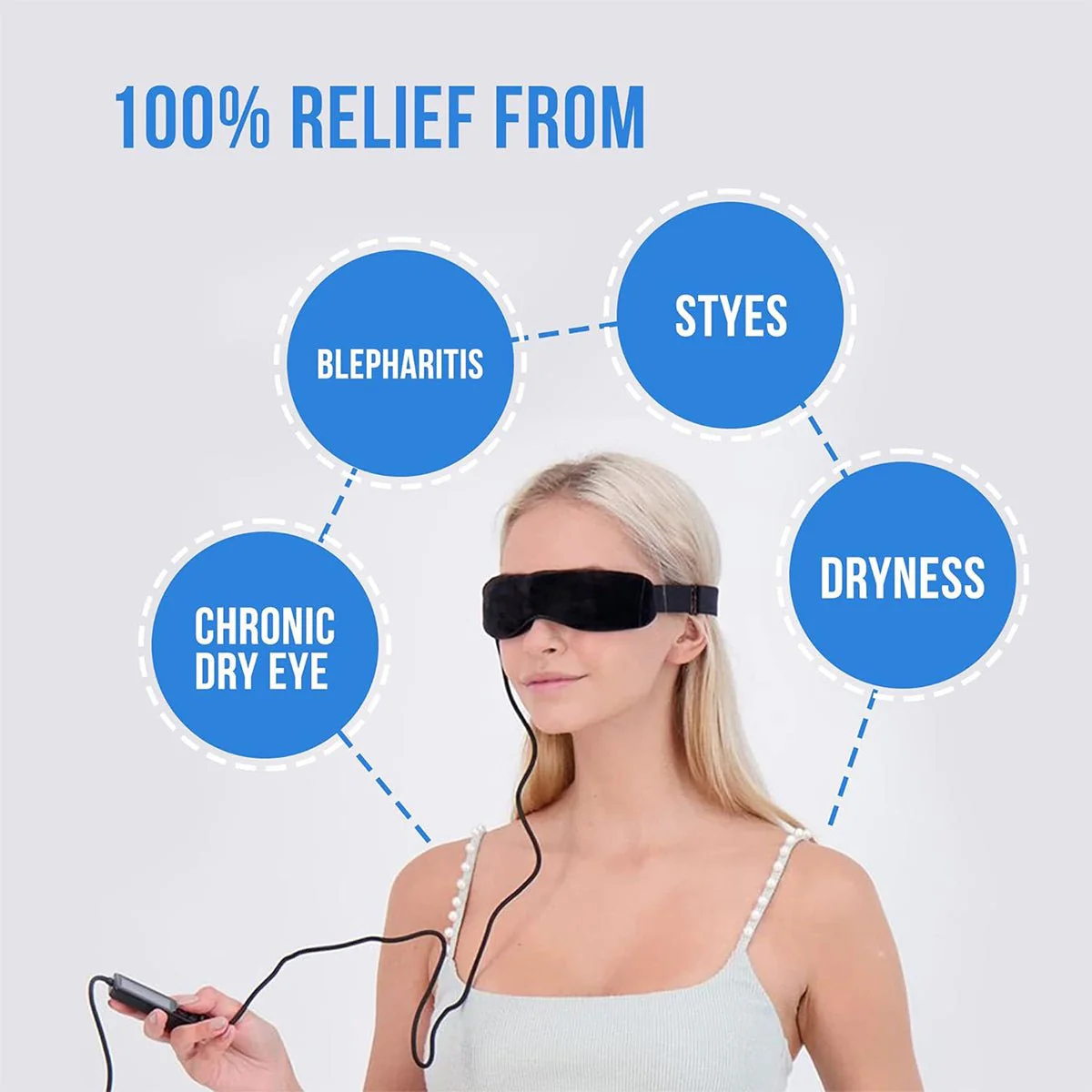 Wizard Research USB Heated Eye Mask for Dry Eyes - Image 5