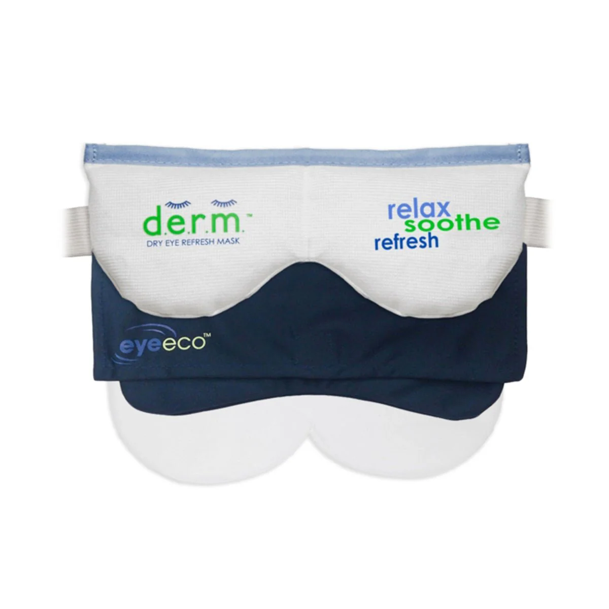 EyeEco Eye Relief Mask "D.E.R.M." with Comfort Cover - Image 2