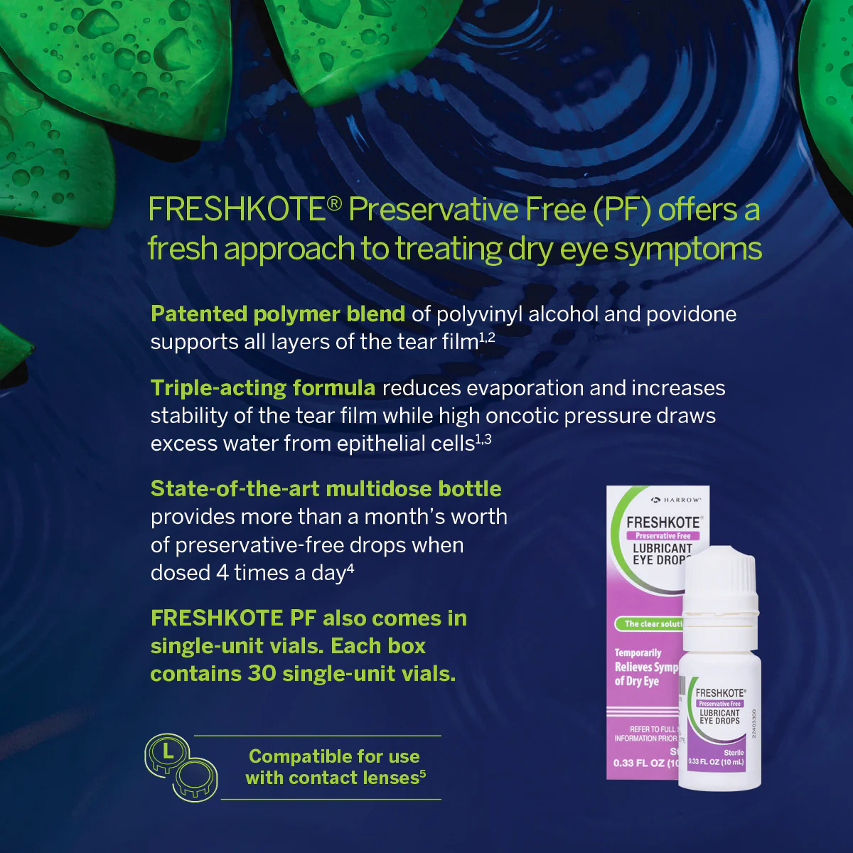 Freshkote (PF) Preservative Free Multidose Eye Drops 300 drops (10mL) - Image 3