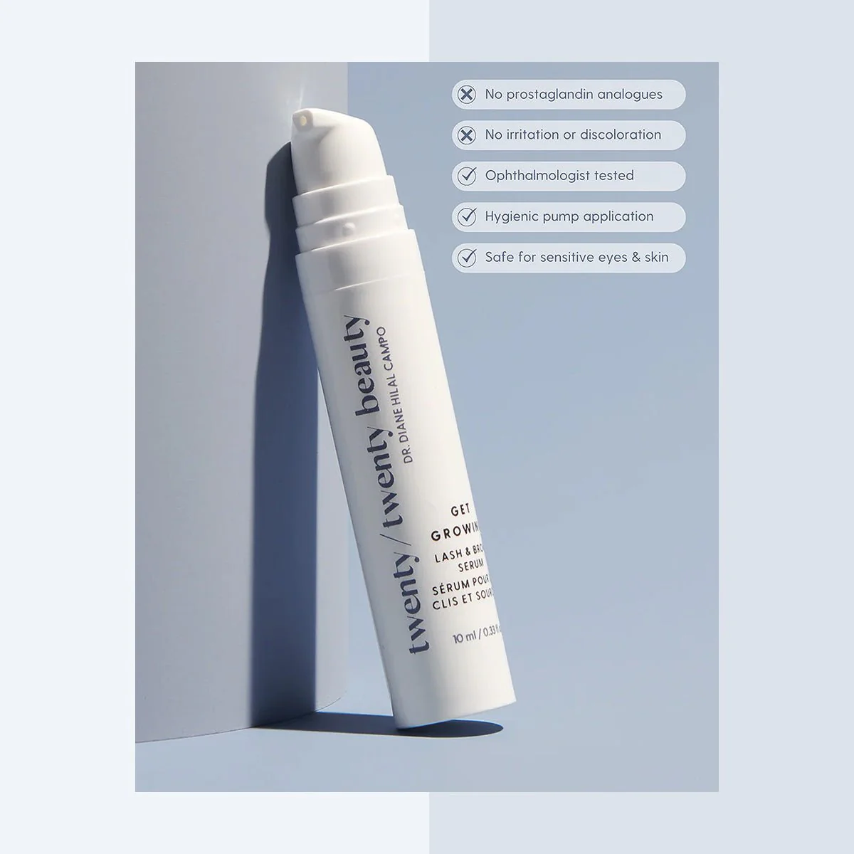 Twenty Twenty - Get Growing Lash & Brow Enhancing Serum (10ml Bottle) - Image 3