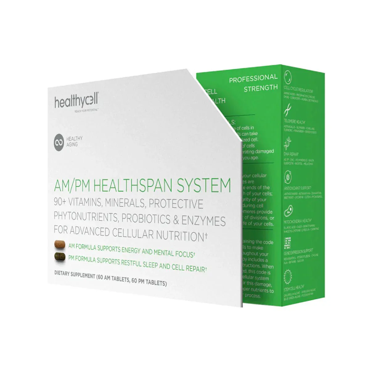 HealthyCell AM PM Healthspan Vitamins (30 day Supply) - Image 6