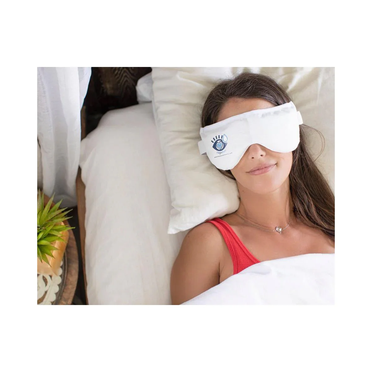 Heyedrate Warm Compress Eye Mask | Reusable Hot & Cold Therapy for Dry Eyes, Puffiness, and Sinus Relief - Image 4