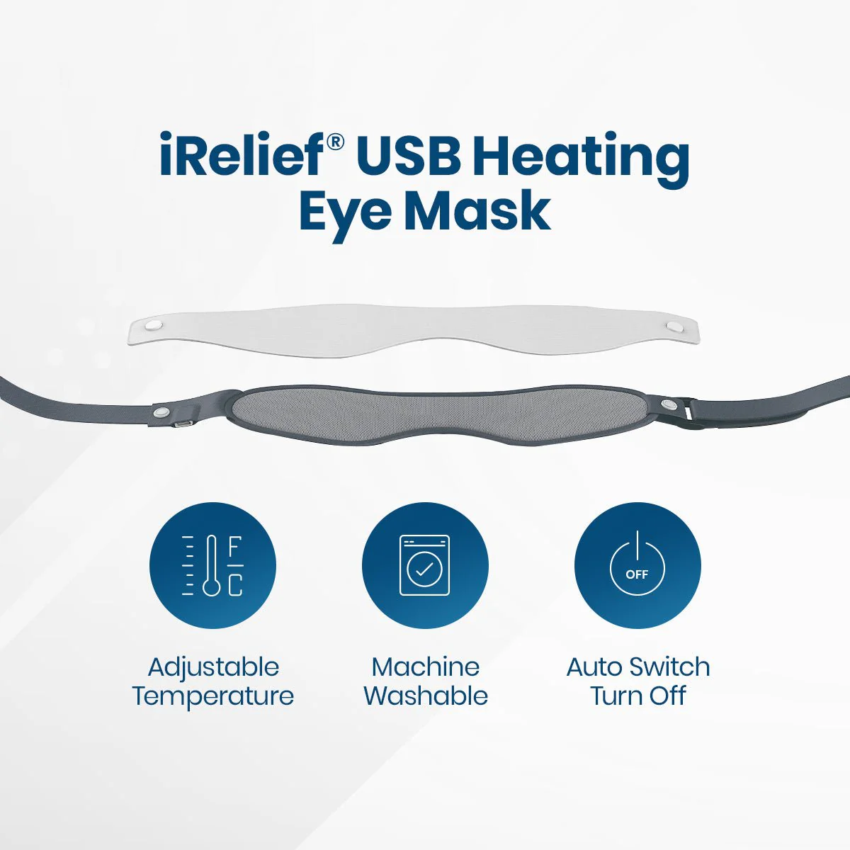 I-Relief USB Eye Heat Mask with removable insert - Image 4
