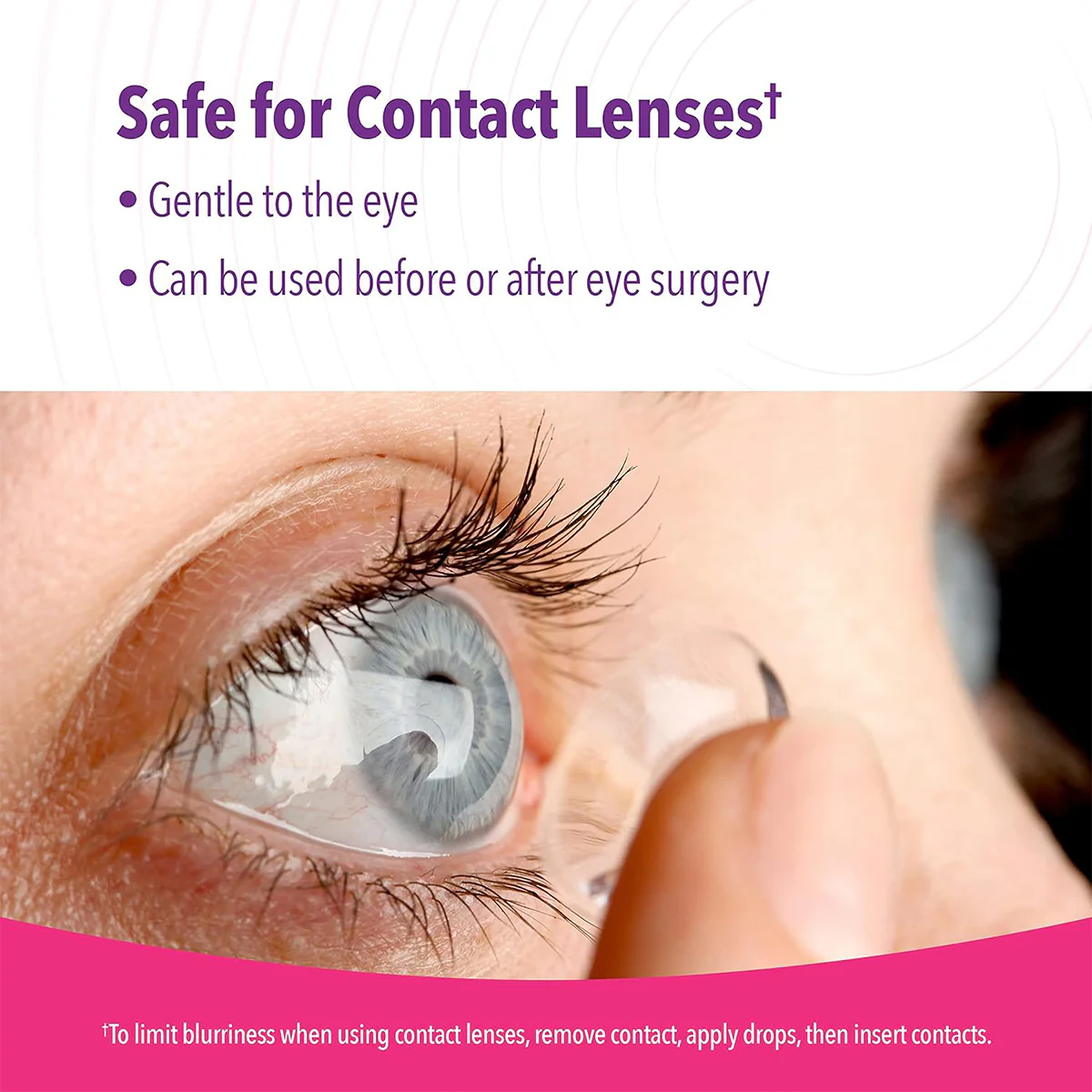 iVIZIA Sterile Lubricant Eye Drops, Preservative-Free, Dry Eye Relief, Contact Lens Friendly, 0.33 fl oz (10ml bottle) - Image 6