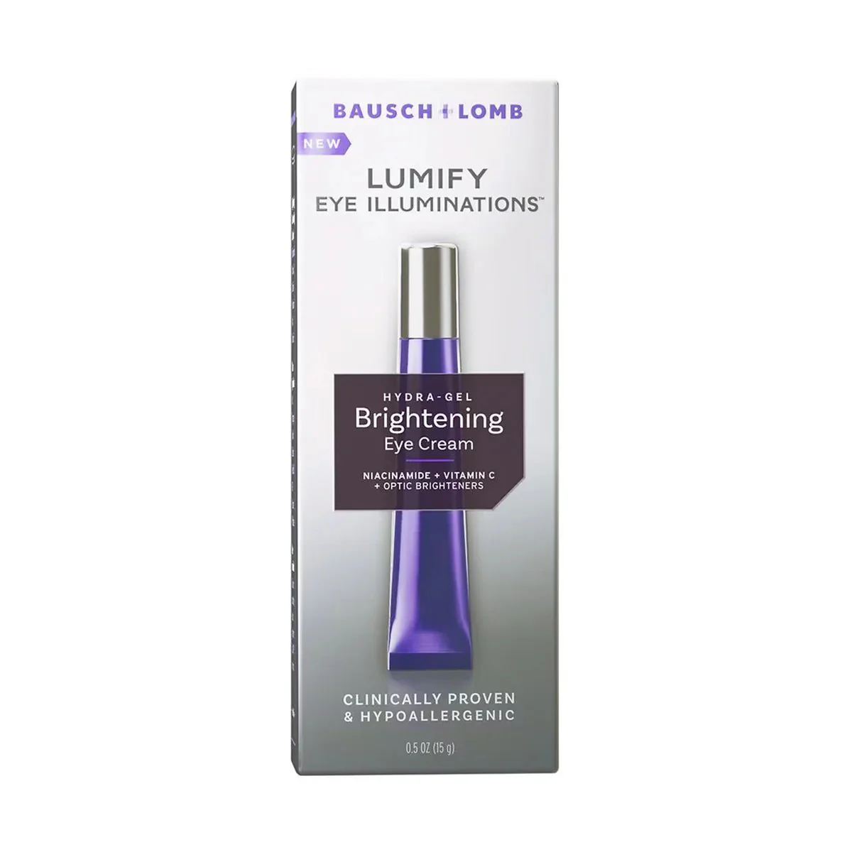 LUMIFY Eye Illuminations Hydra-Gel Brightening Eye Cream, Smoother Looking Skin with Subtle Glow, Hypoallergenic, (15 g tube) - Image 7