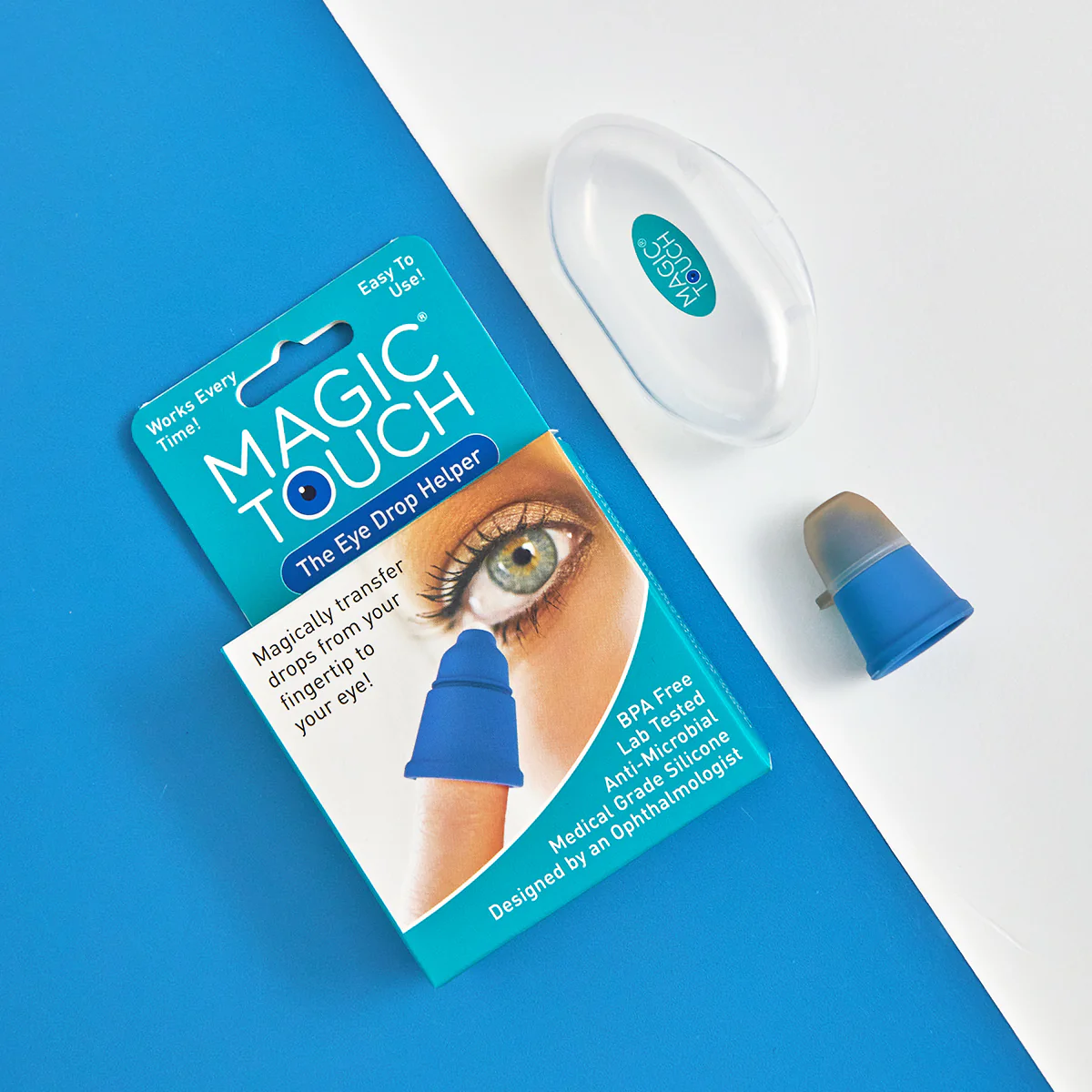 Magic Touch Eye Drop Applicator, Easy to Use, Reduce Waste - Image 4