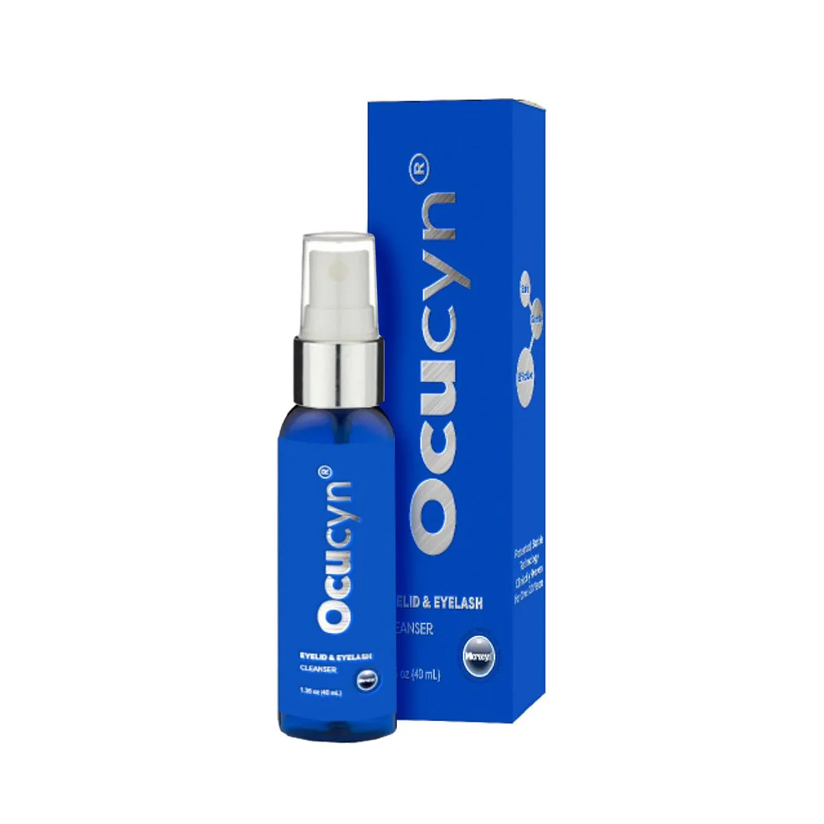 Ocucyn Eyelid and Eyelash Cleanser Hypochlorous Acid 2 oz - Image 2