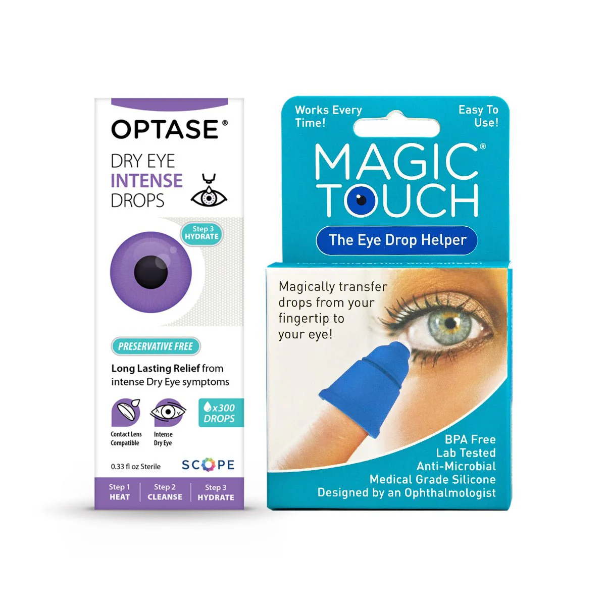 Optase Intense Preservative Free with Magic Touch Applicator