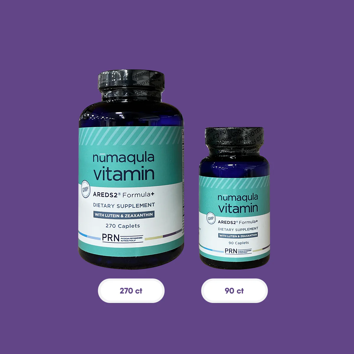 PRN nūmaqula Vitamin - AREDS2 Based Formula with Unique Enhancements - for Advanced Macular Support (90ct/270ct) - Image 3