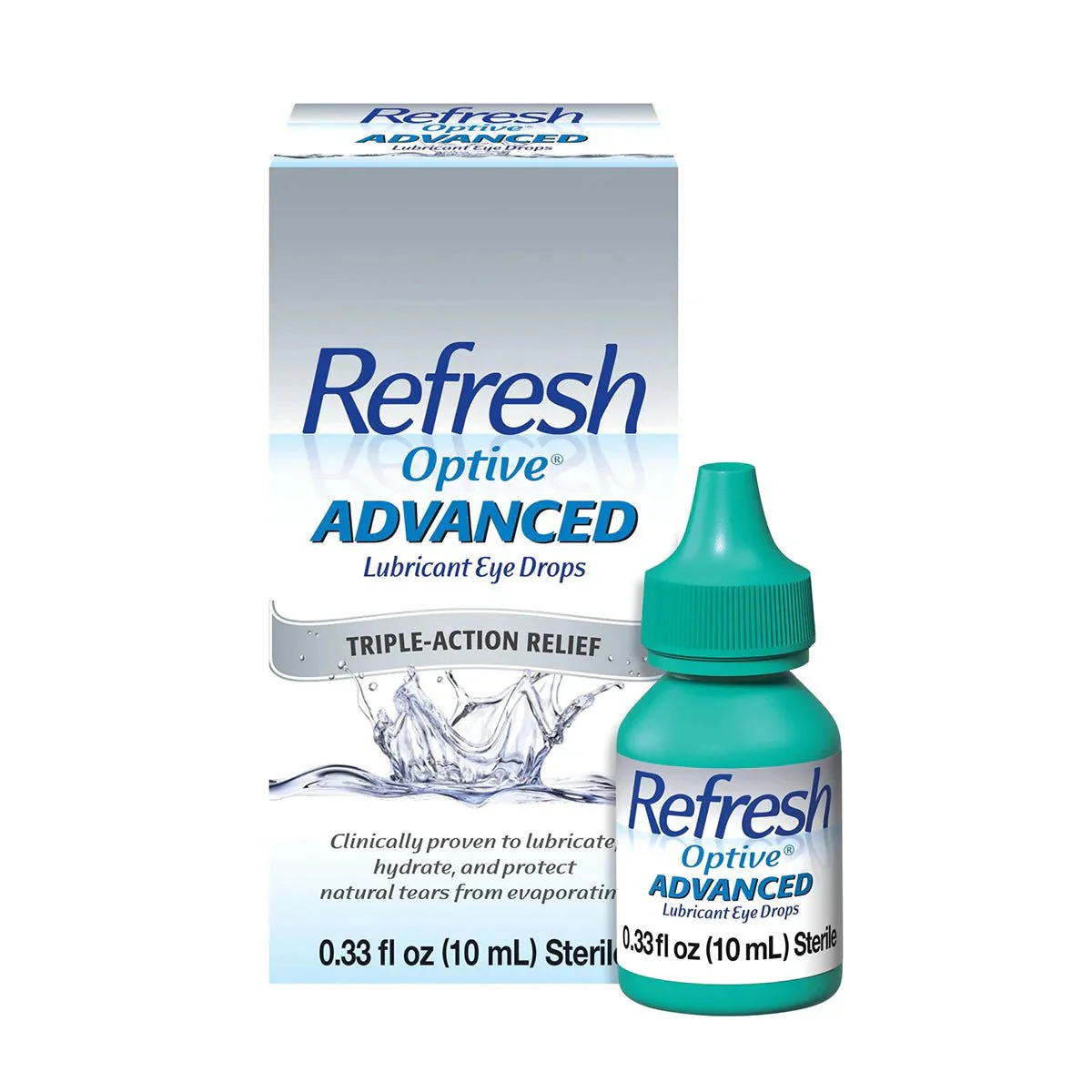 Refresh Optive Advanced Eye Drops (10 mL Bottle) - Image 10