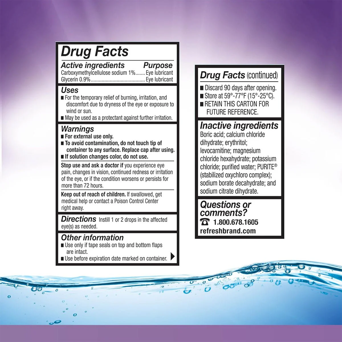 Refresh Optive® Gel Drops – Lubricant Eye Gel - Image 3