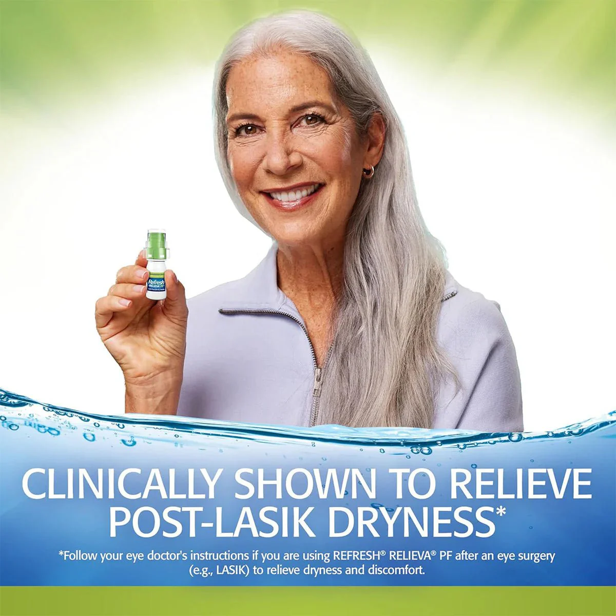 Refresh Relieva Preservative-Free Lubricant Eye Drops (10mL Multi-Dose Bottle) - Image 15