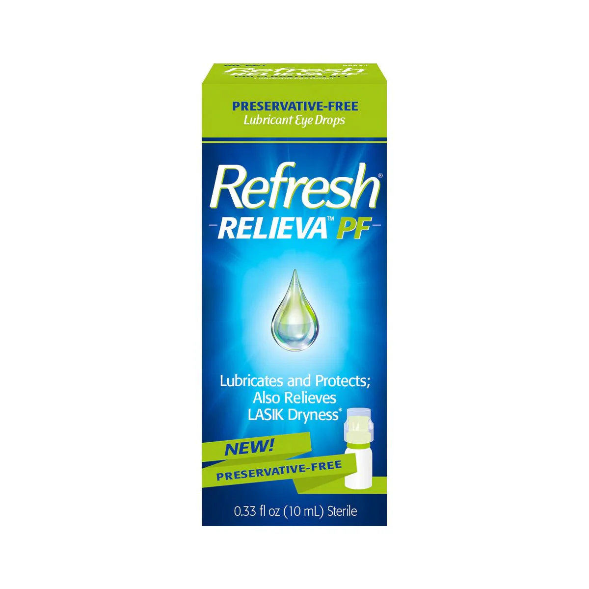 Refresh Relieva Preservative-Free Lubricant Eye Drops (10mL Multi-Dose Bottle) - Image 7