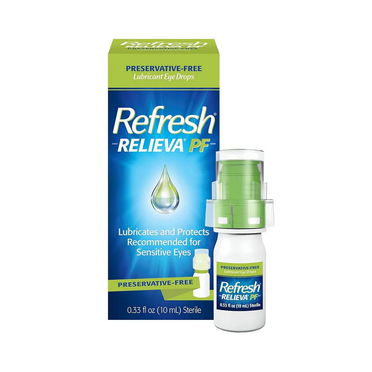 Refresh Relieva Preservative-Free Lubricant Eye Drops (10mL Multi-Dose Bottle) - Image 8