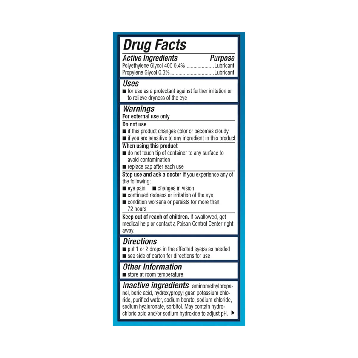 Systane Hydration Pf Lubricant Eye Drops (Preservative Free Multidose Bottle) 10ml - Image 3