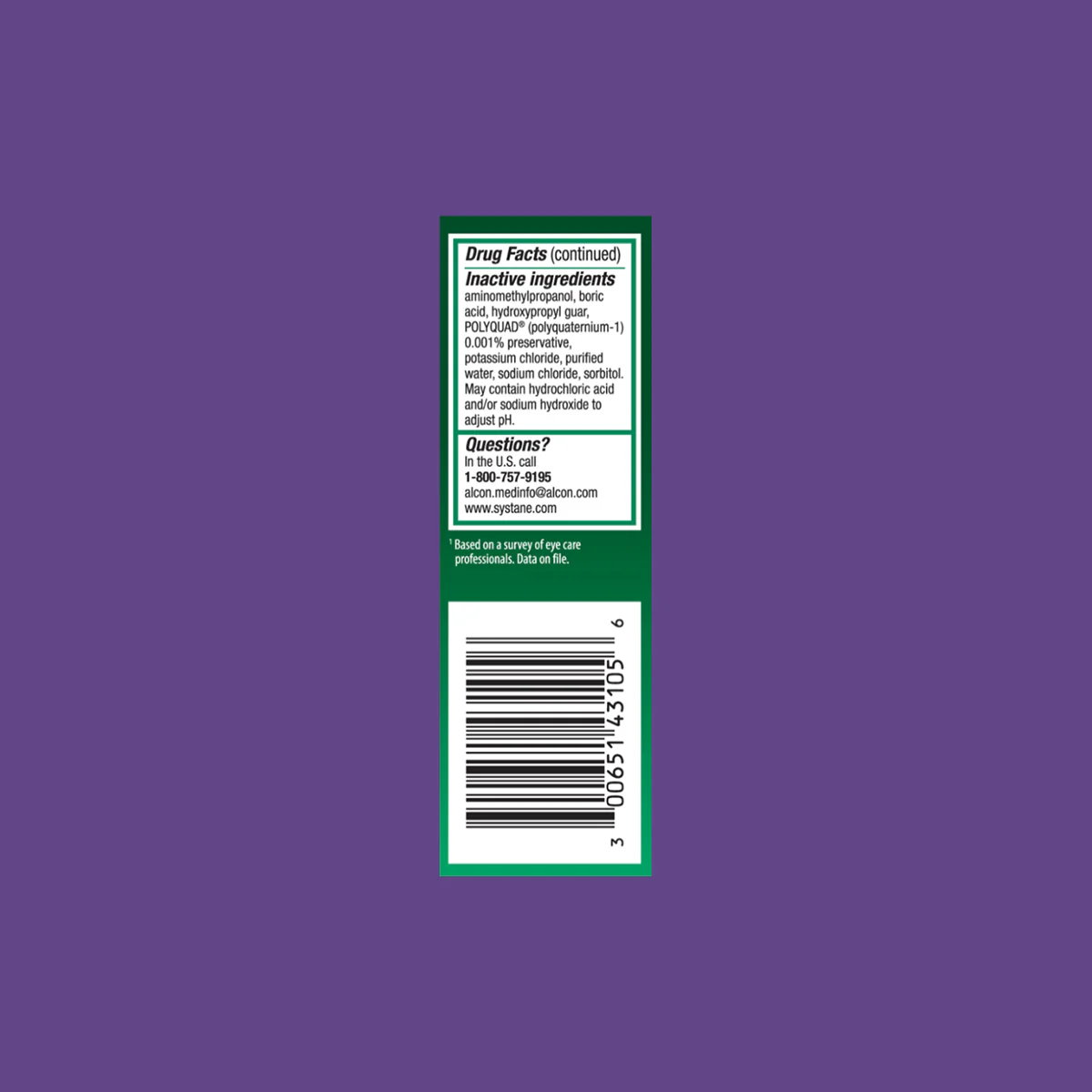 Systane Ultra High Performance Lubricant Eye Drops 10mL Bottle - Image 7