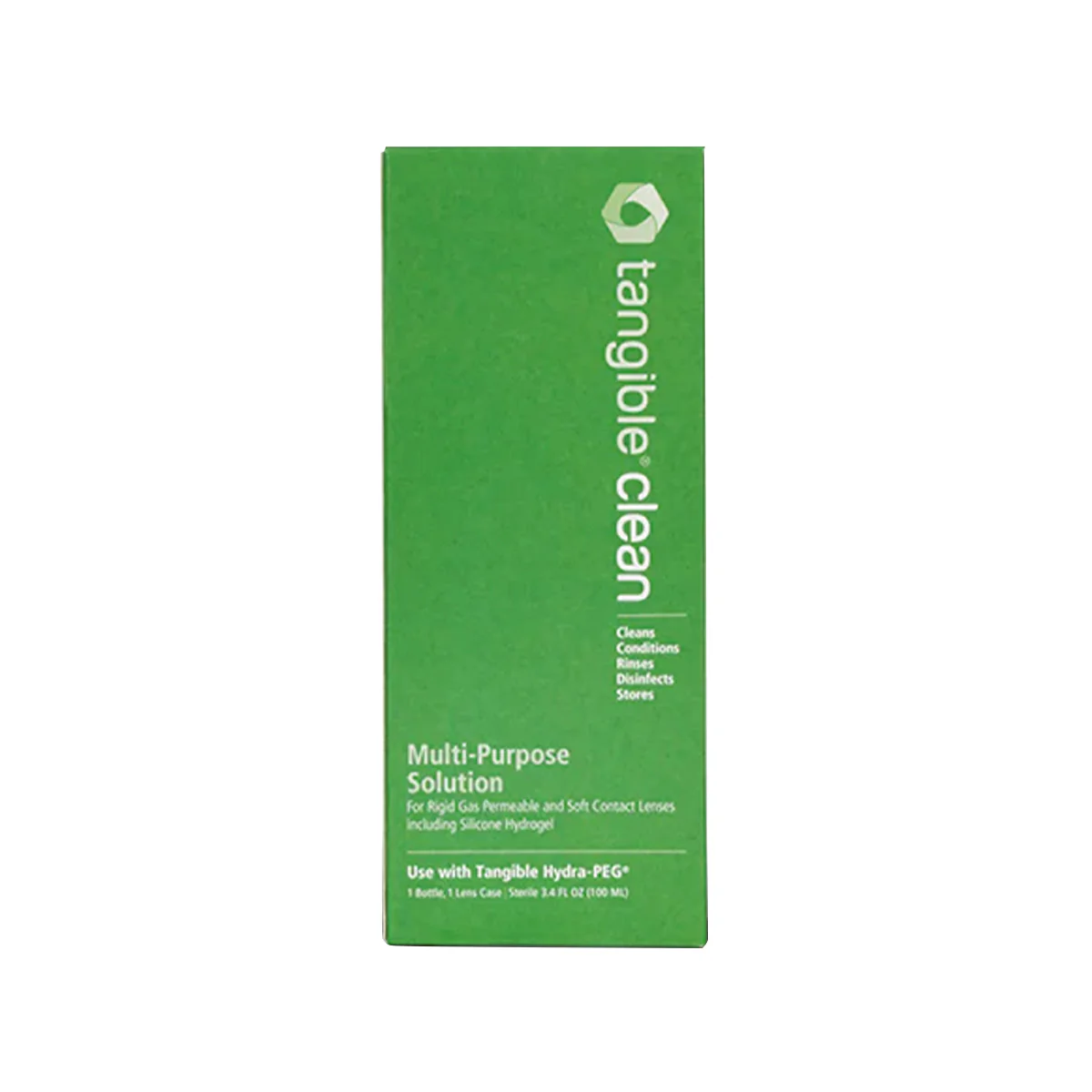 Tangible Clean - RGP, Scleral and Soft Contact Lens Multi-Purpose Solution (2 Sizes) - Image 6