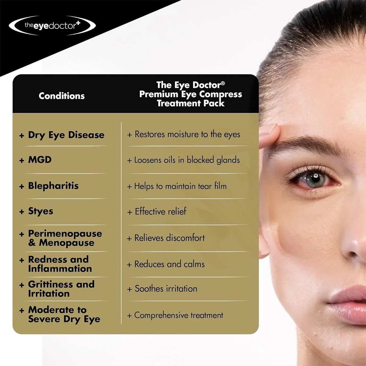 The Eye Doctor Featuring Sterileyes - Antibacterial Hot Eye Compress for Dry Eye, Blepharitis and MGD with a Removable Cover - Image 6