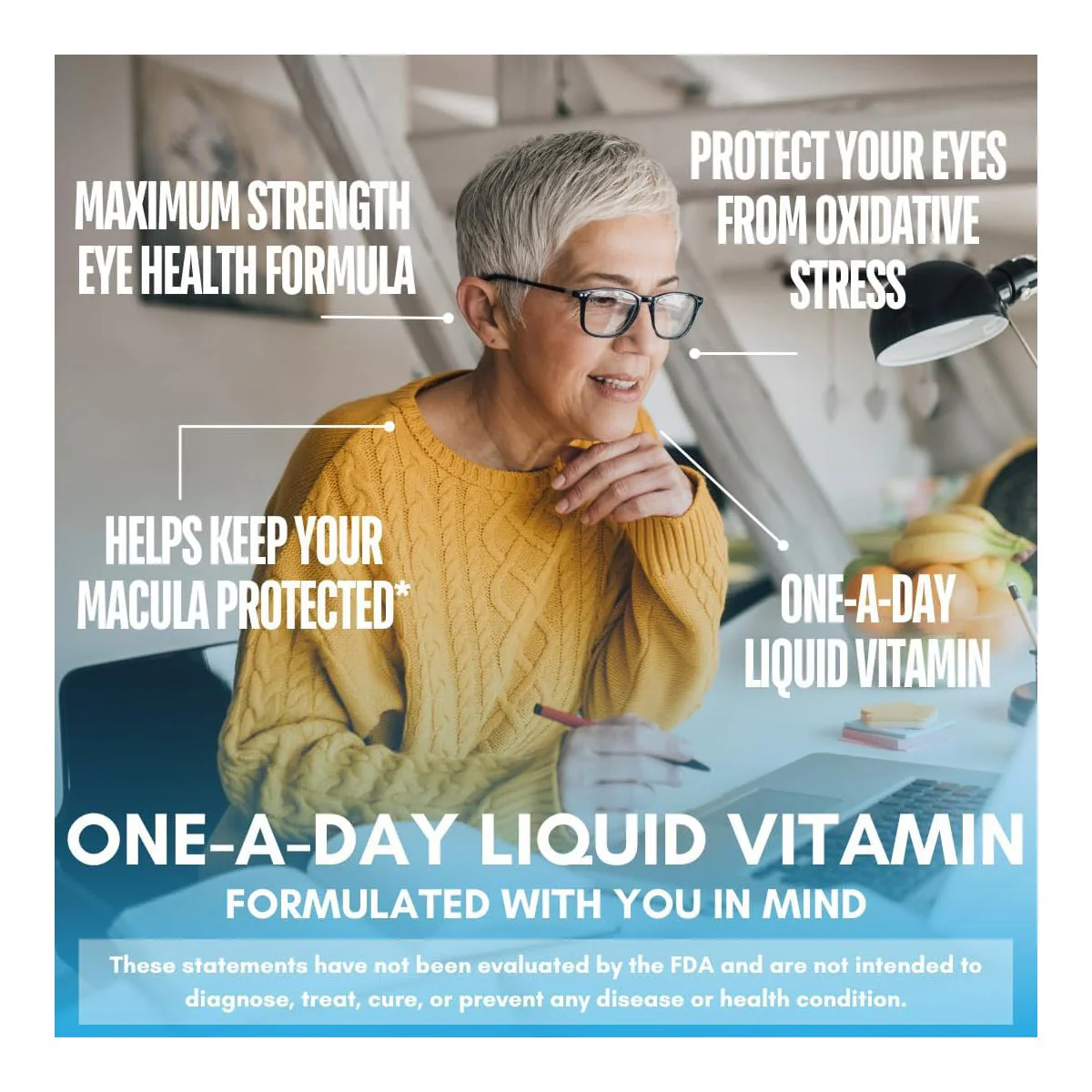 Tropical Oasis Liquid 20/20 Vision, Retina Health (32oz.) - Image 3