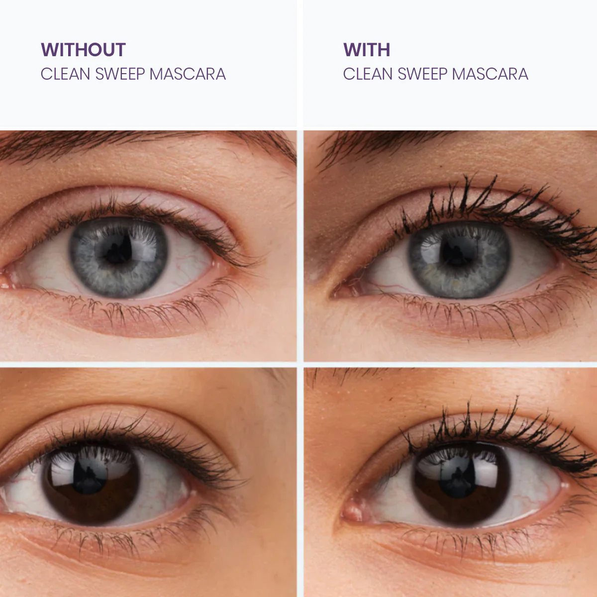 Twenty Twenty Clean Sweep Mascara, Pitch Black, 10ml - Image 5