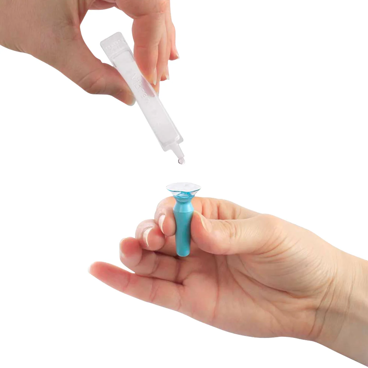 Vibrant Vue Saline Lens Rinse and Insertion Fill Solution, 100% Preservative Free, 100 Vial box - Image 4