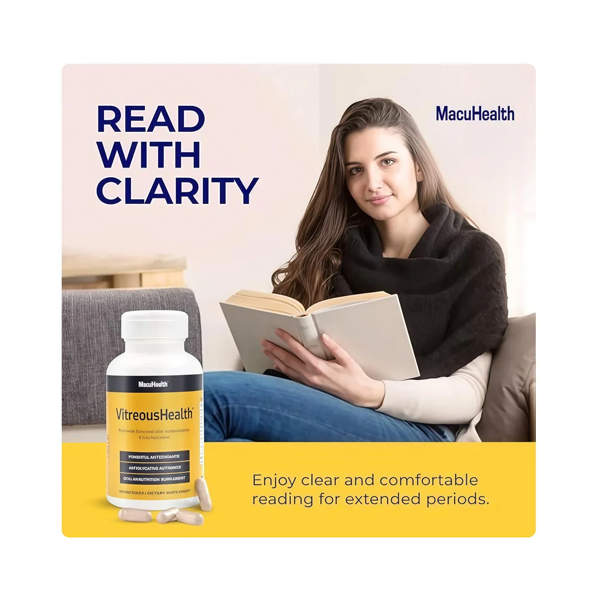 VitreousHealth by MacuHealth - Eye Floaters Formula (90ct - 90 day supply) - Image 6