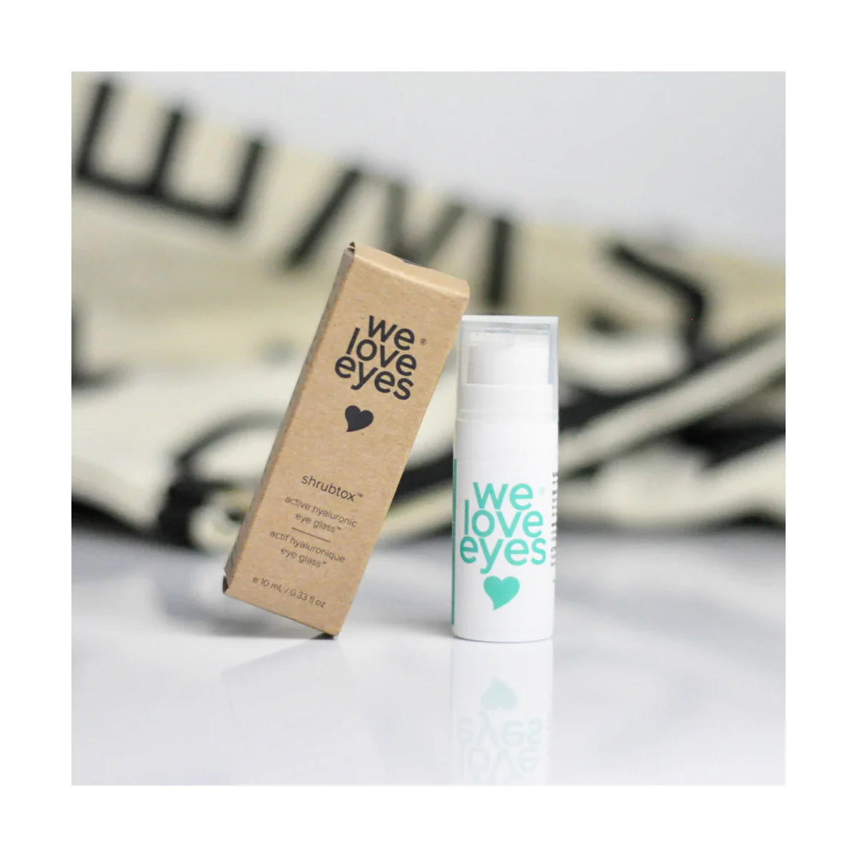 We Love Eyes Shrubtox Active Hyaluronic Eye Glass (10mL Bottle) - Image 3