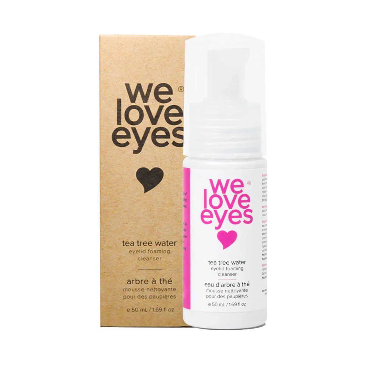We Love Eyes Tea Tree Water Eyelid Foaming Cleanser - Image 6